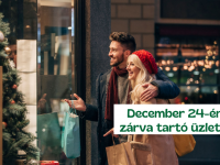 Boltok, amik december 24-én zárva tartanak